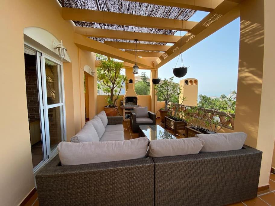 Villa Espectacular Atico Duplex Con 2 Terrazas & Piscina Málaga Exterior foto